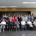  建為歷?？偣こ處煵谭f佶受邀參加北京建筑大學(xué)80周年校慶暨明清官式建筑彩畫藝術(shù)展