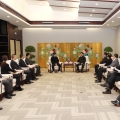 江蘇省委常委、蘇州市委書記許昆林會見建為歷保董事長郭偉民一行