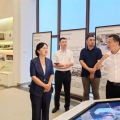 建為新聞 | 岳陽市南湖新區(qū)黨工委書記王亞丹一行考察調(diào)研建為歷保，董事長郭偉民參加岳陽市南湖新區(qū)上海文旅招商座談會