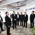 建為新聞 | 湖南省委副書記、省長毛偉明率團蒞臨上海市湖南商會視察，建為歷保董事長郭偉民陪同